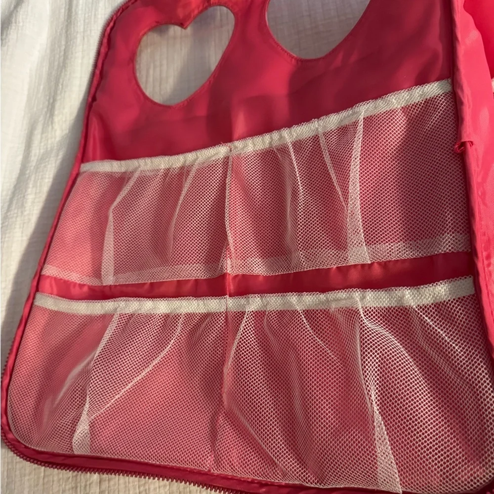 Double Trolley 18” Doll Carrier with Dual Sleeping Bag Two Pillows Travel Case - Picture 4 of 16